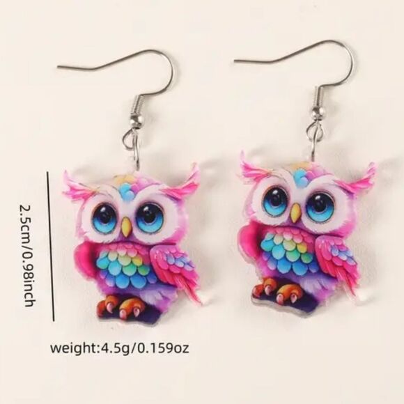 Hand crafted dangle earrings - Picture 4 of 7